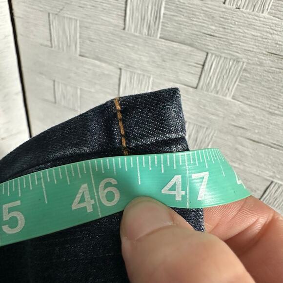 Torrid women’s jeans, medium wash, light distressing luxes slim boot plus size - Picture 8 of 14